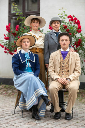 Ingeborg "Ibbo" Stenström i "Skjortkravallerna" (2023). Foto: Pål Sommelius