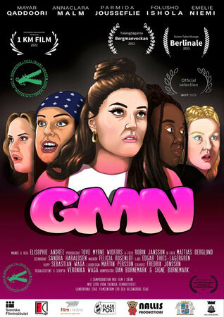 Poster för kortfilmen "GMN" (2022).